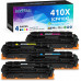 INK E-SALE Remanufactured HP 410X (CF410X CF411X CF412X CF413X) Toner Cartridge - 4 Pack